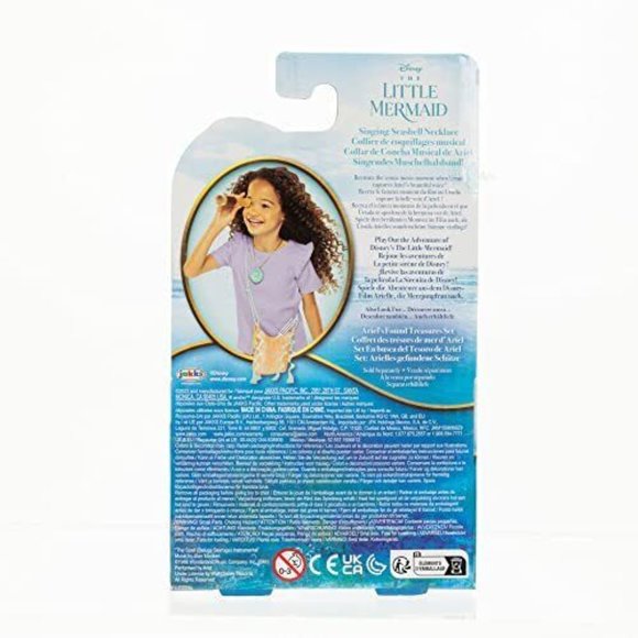 Disney The Little Mermaid Ariel Seashell Necklace with Light-Up Feature - Picture 4 of 6